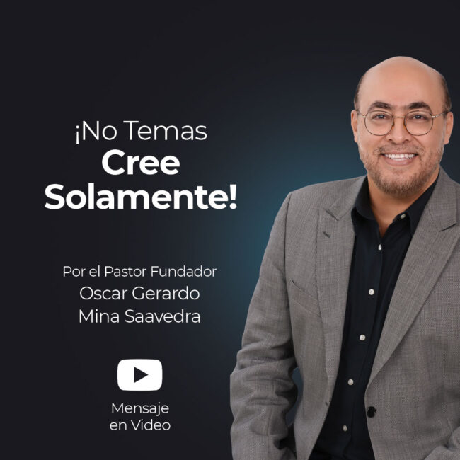No temas Cree Solamente